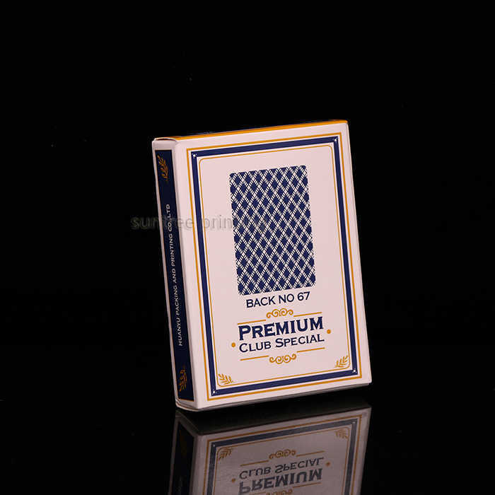 Paper playing Cards  - blue #210190